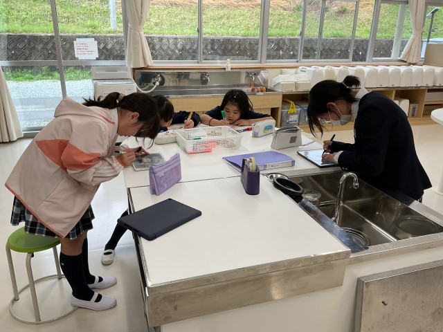 プラ板作成中②