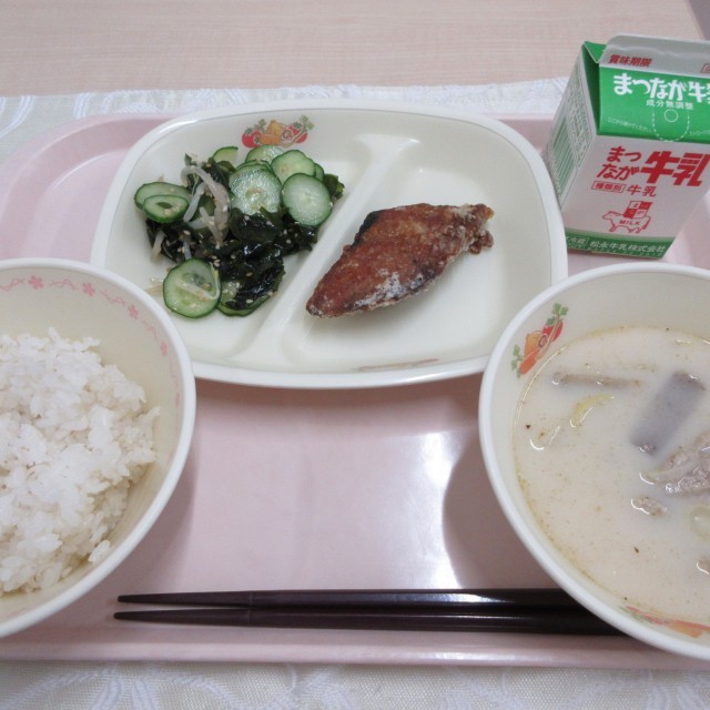 今日の給食