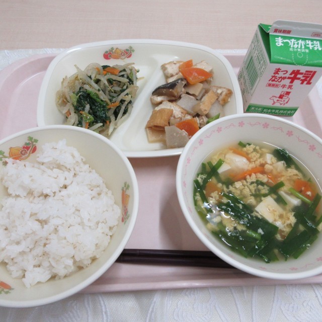 今日の給食