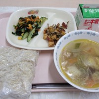 今日の給食