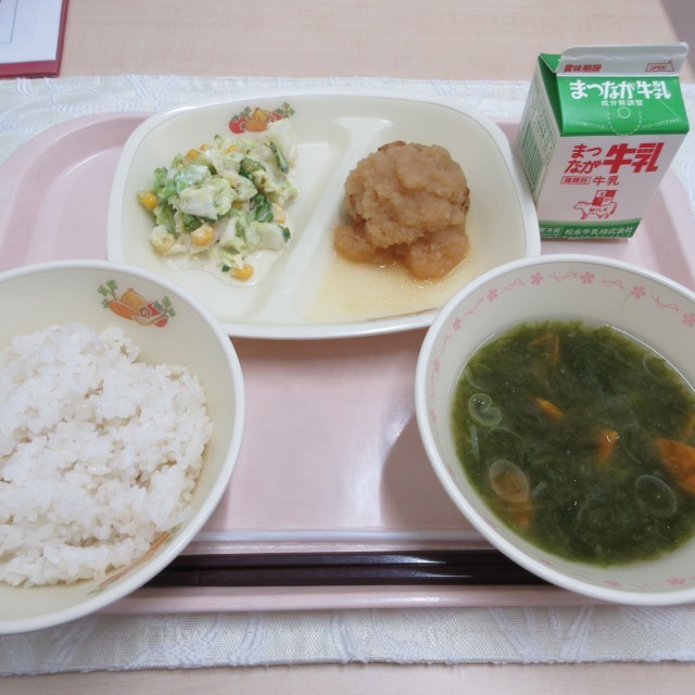 今日の給食