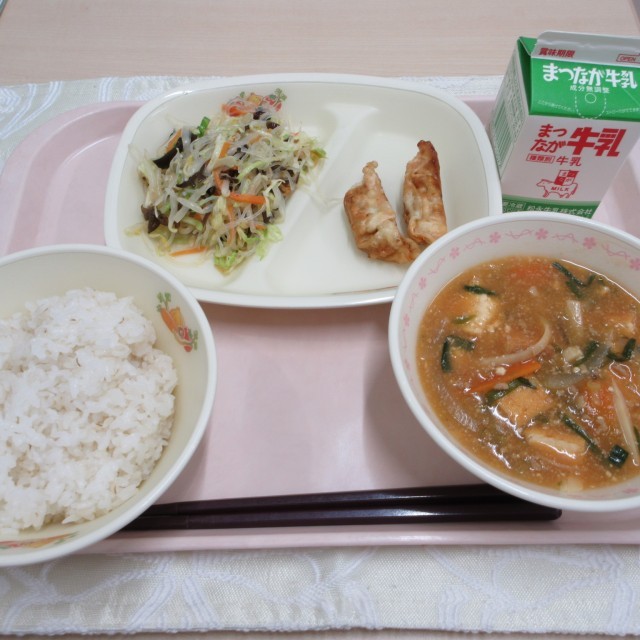 今日の給食