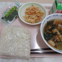 今日の給食