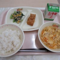 今日の給食（飯舘の味の日給食）