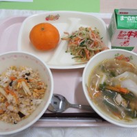 今日の給食