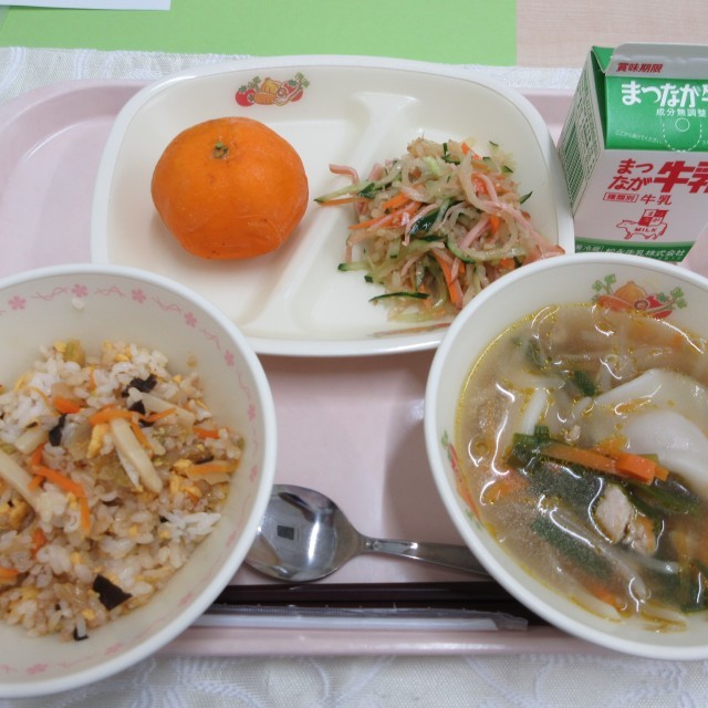 今日の給食