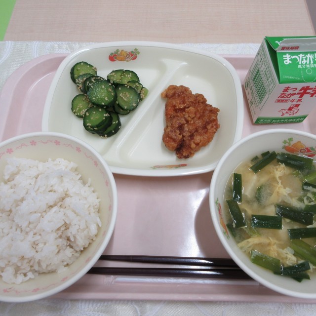 今日の給食