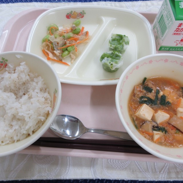 今日の給食