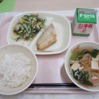 今日の給食