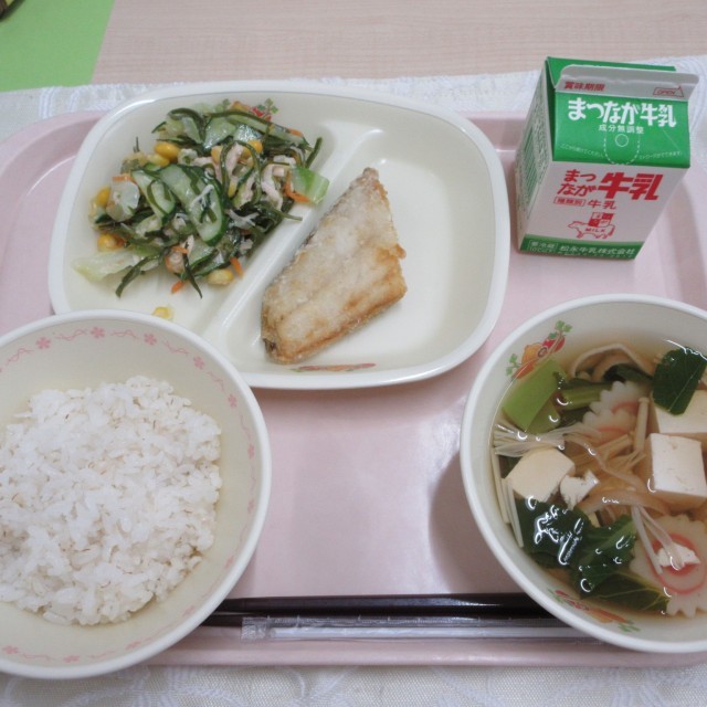 今日の給食