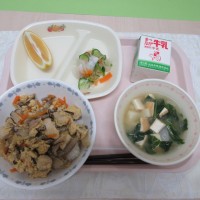 今日の給食