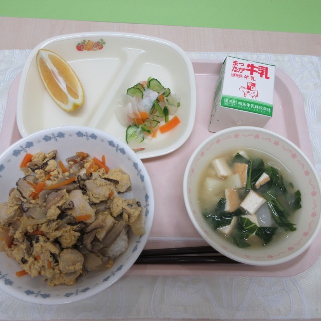 今日の給食