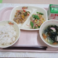 今日の給食