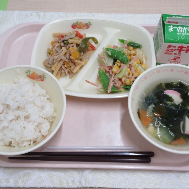 今日の給食