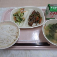今日の給食