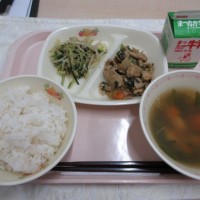 今日の給食