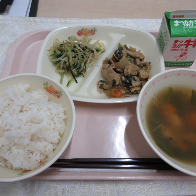 今日の給食