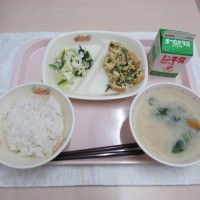 今日の給食