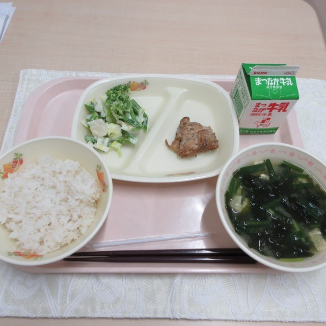 今日の給食