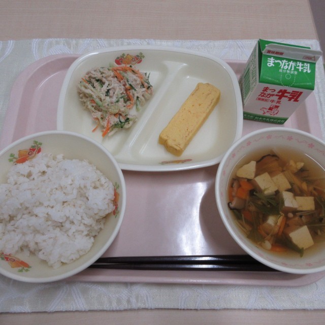 今日の給食