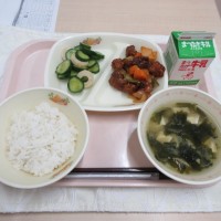 今日の給食