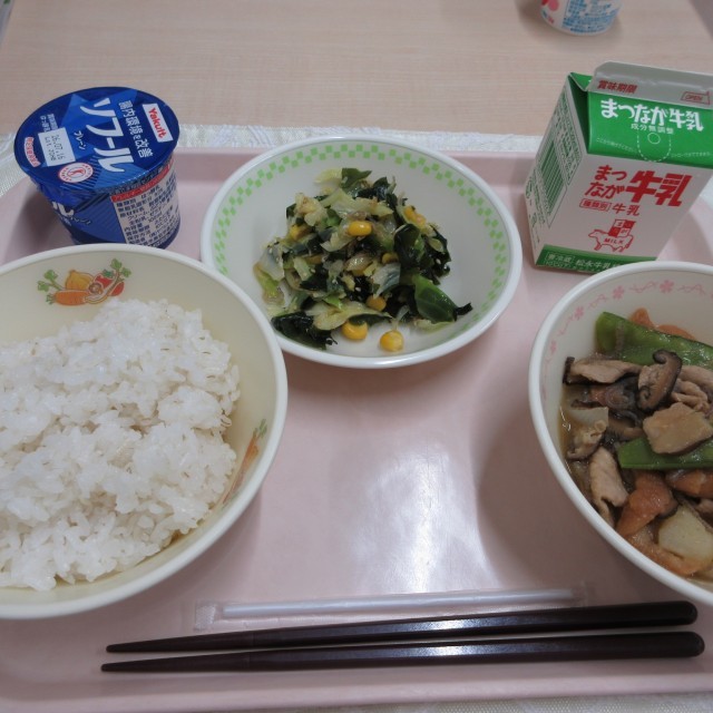 今日の給食