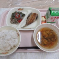 今日の給食