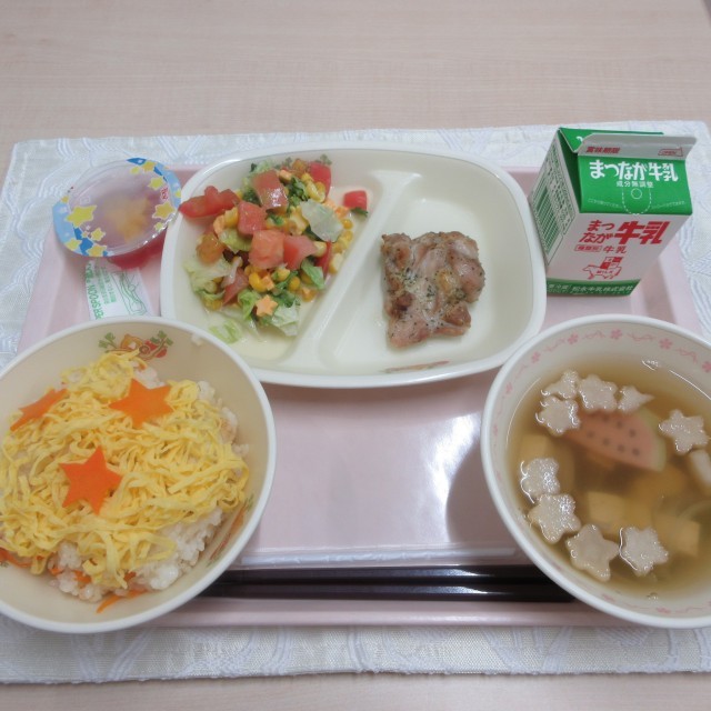 今日の給食