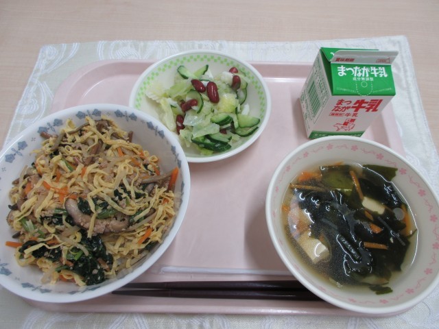今日の給食